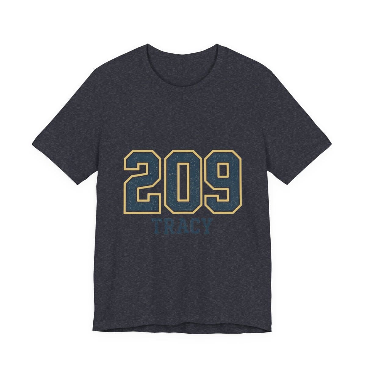209 Proud Unisex Tee - Heather Navy