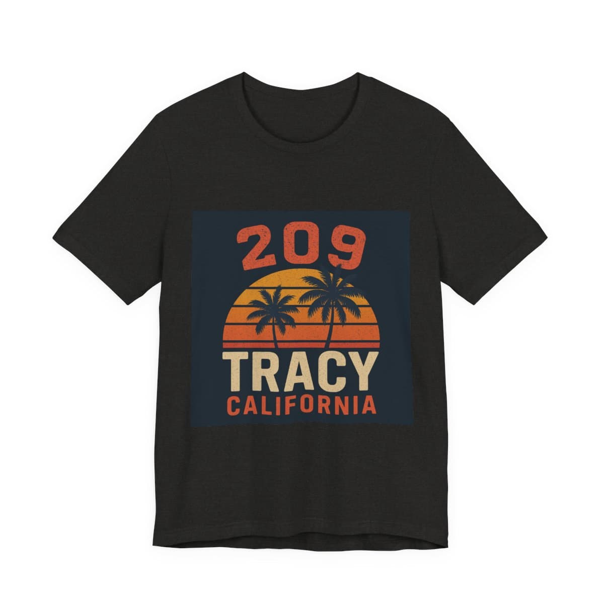 209 Vintage Tracy Tee - Black Heather