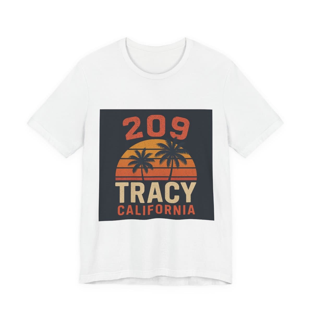 209 Vintage Tracy Tee - Solid White Blend