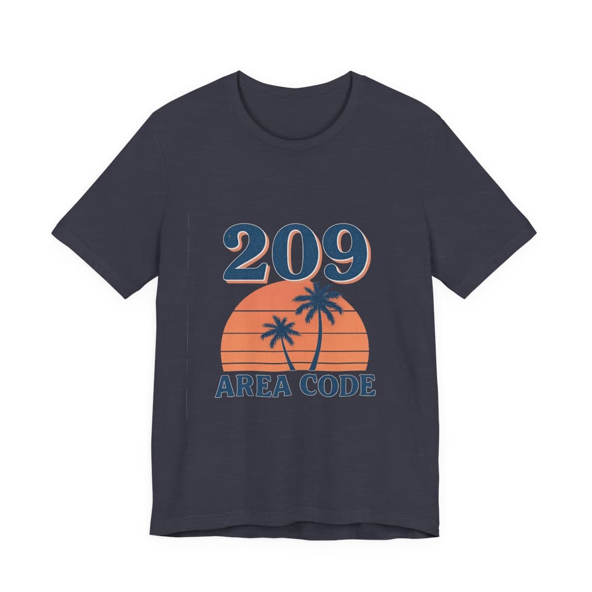 209 Vintage Tracy Tee - Heather Midnight Navy