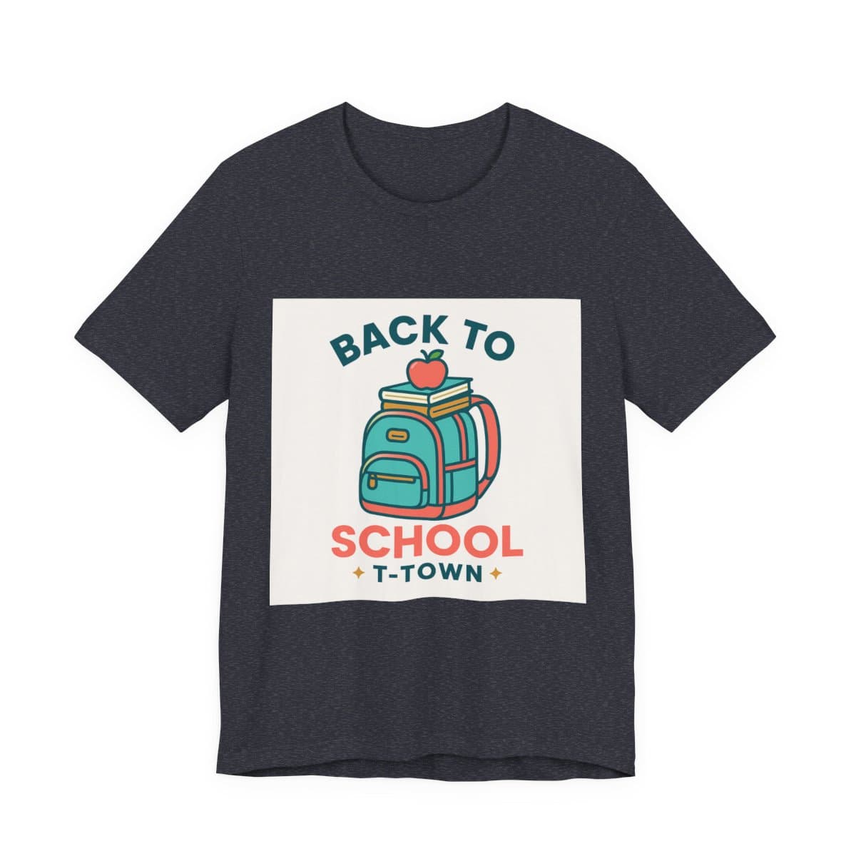 Back to School 2026 Tee - Heather Navy
