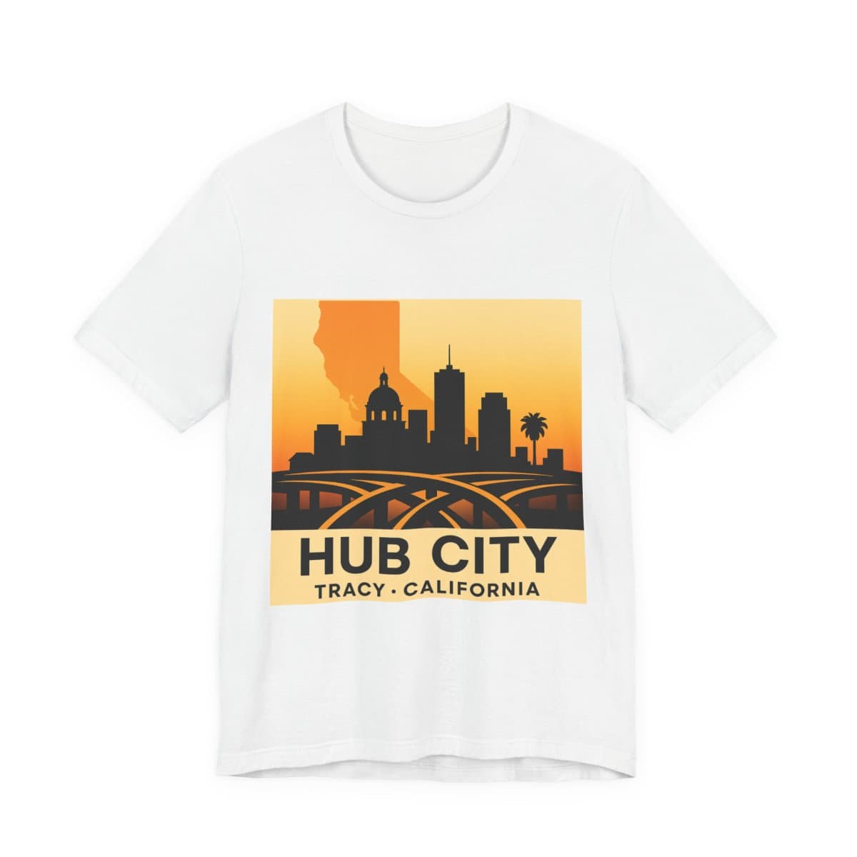 T-Town Tracy Tee - Solid White Blend