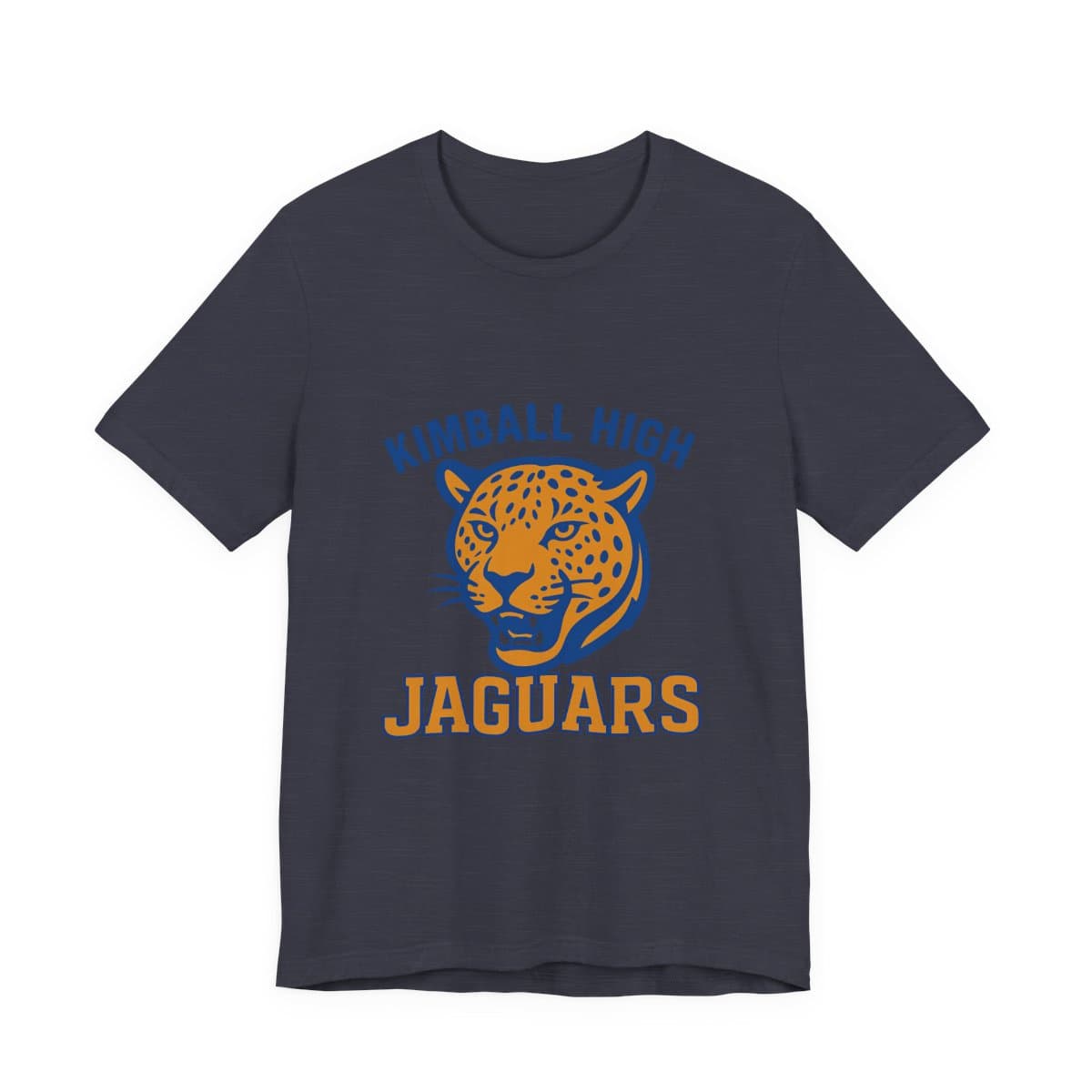Kimball High Jaguars Tee - Heather Midnight Navy