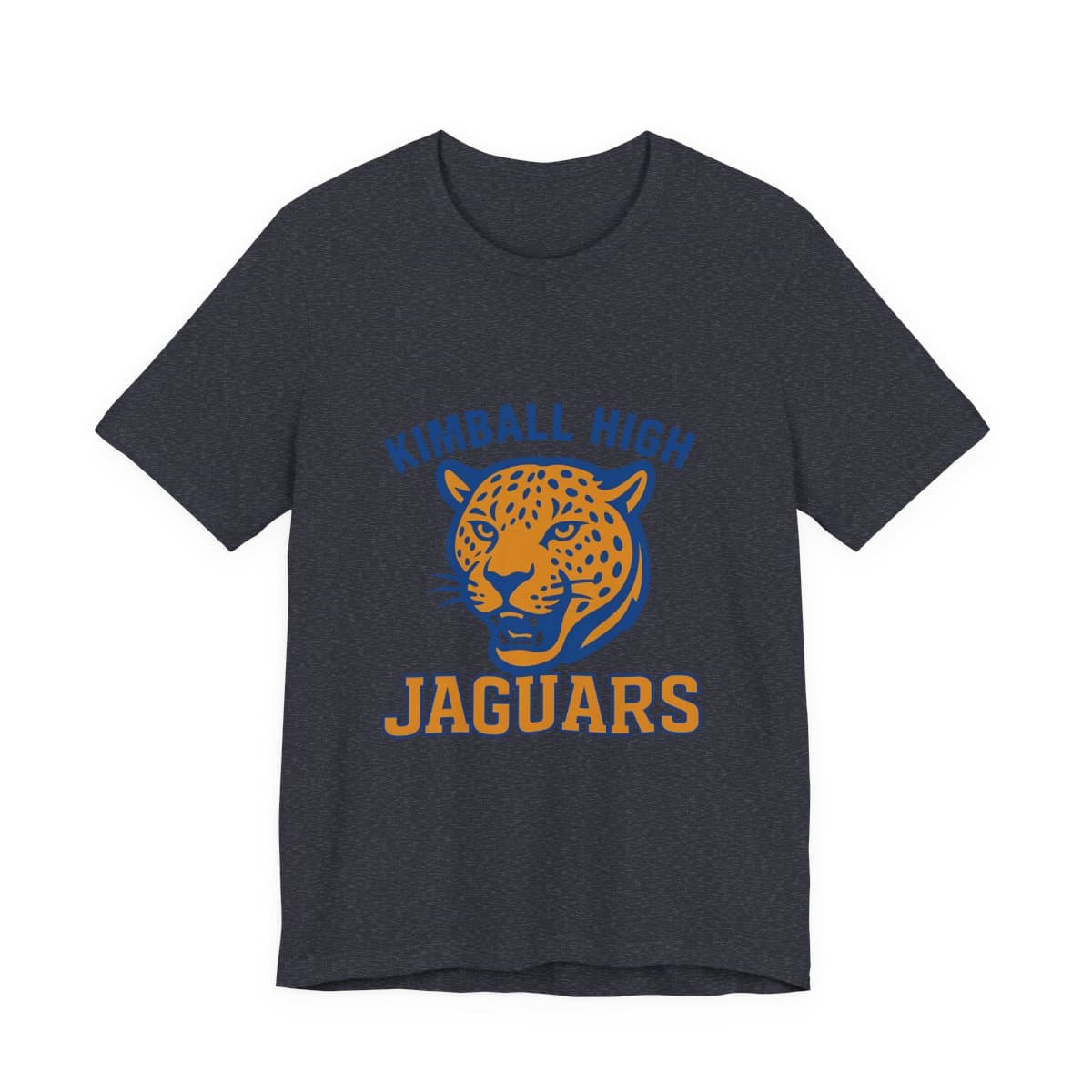 Kimball High Jaguars Tee - Heather Navy