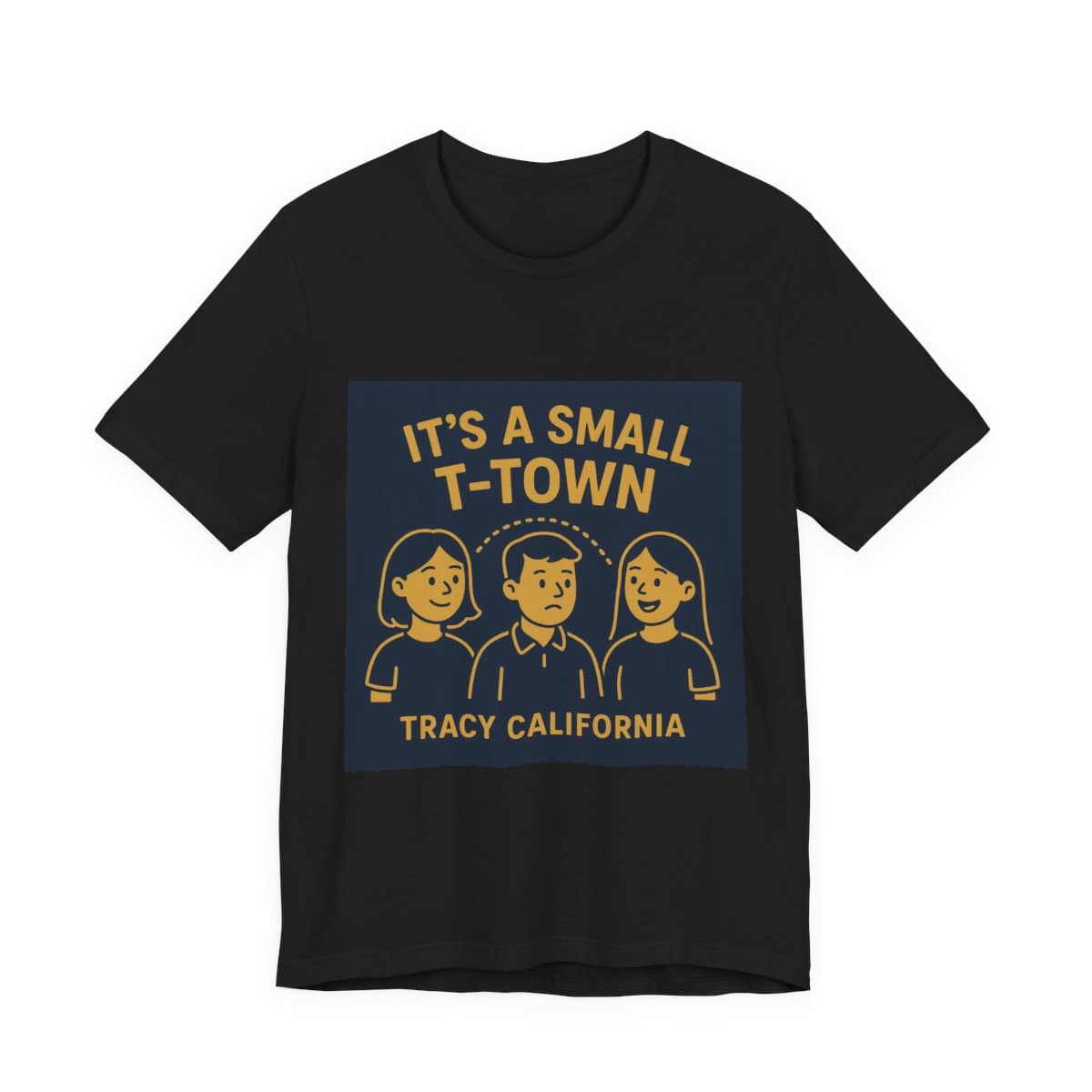 Small Town Tracy Tee - Black