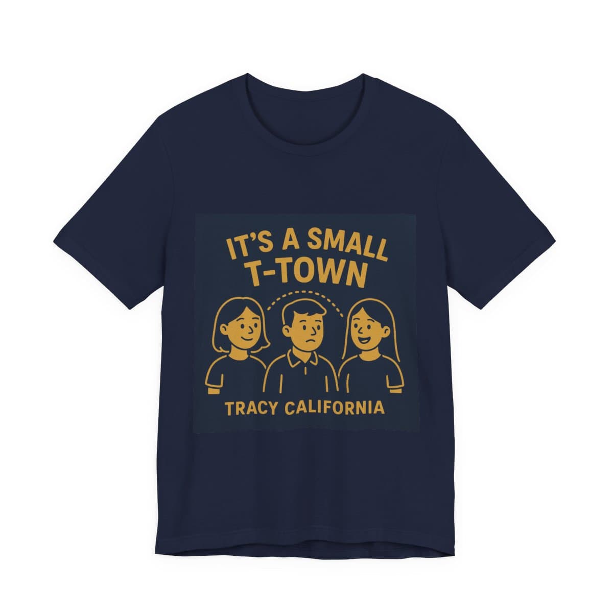 Small Town Tracy Tee - Navy