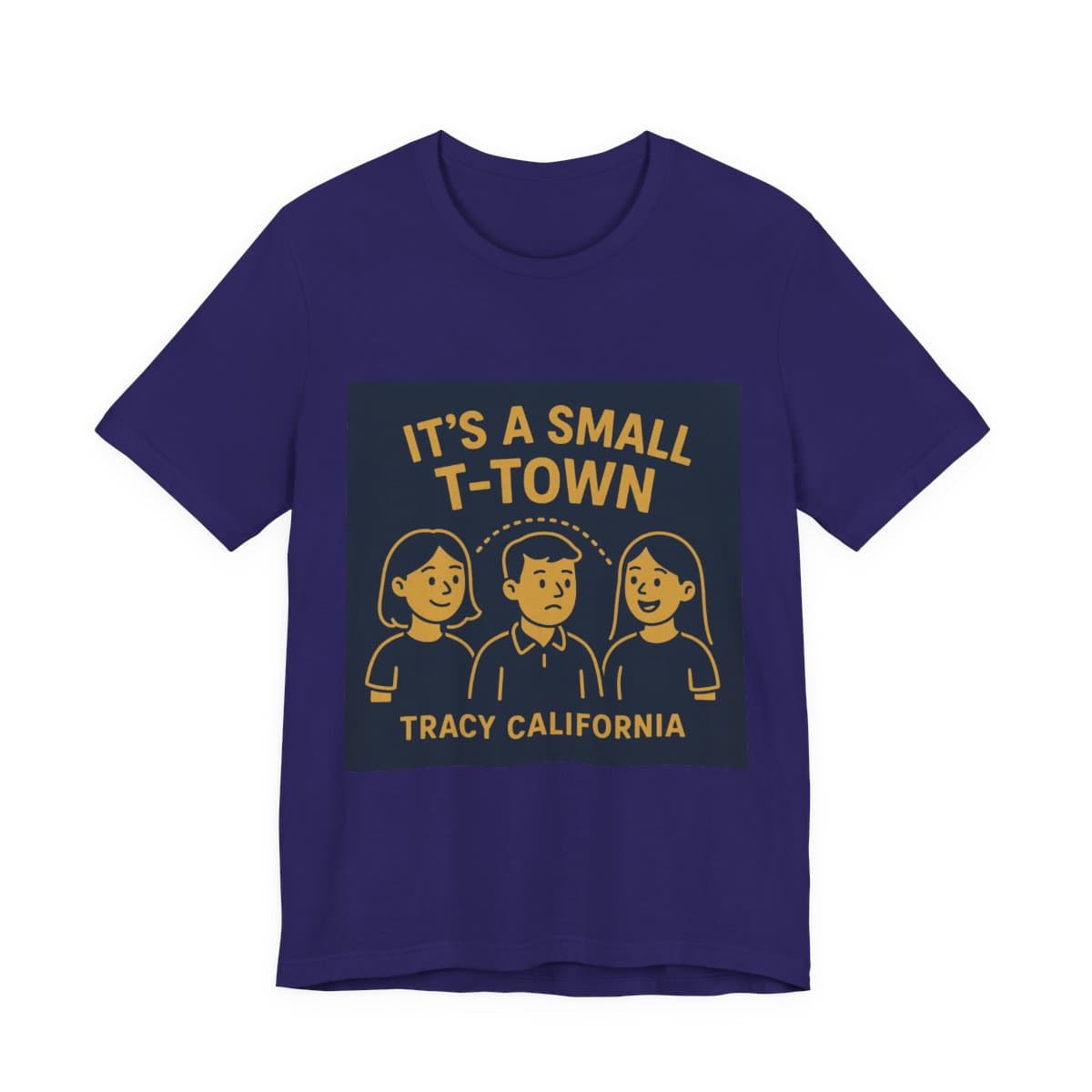 Small Town Tracy Tee - Team Navy