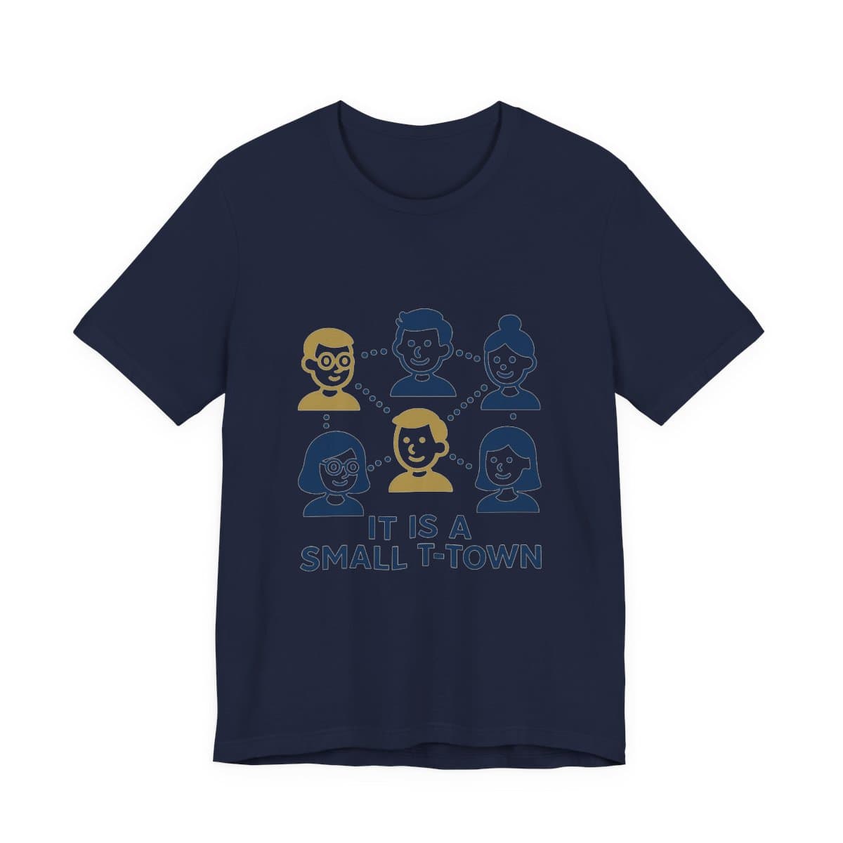 Small Town Tracy Tee - Navy