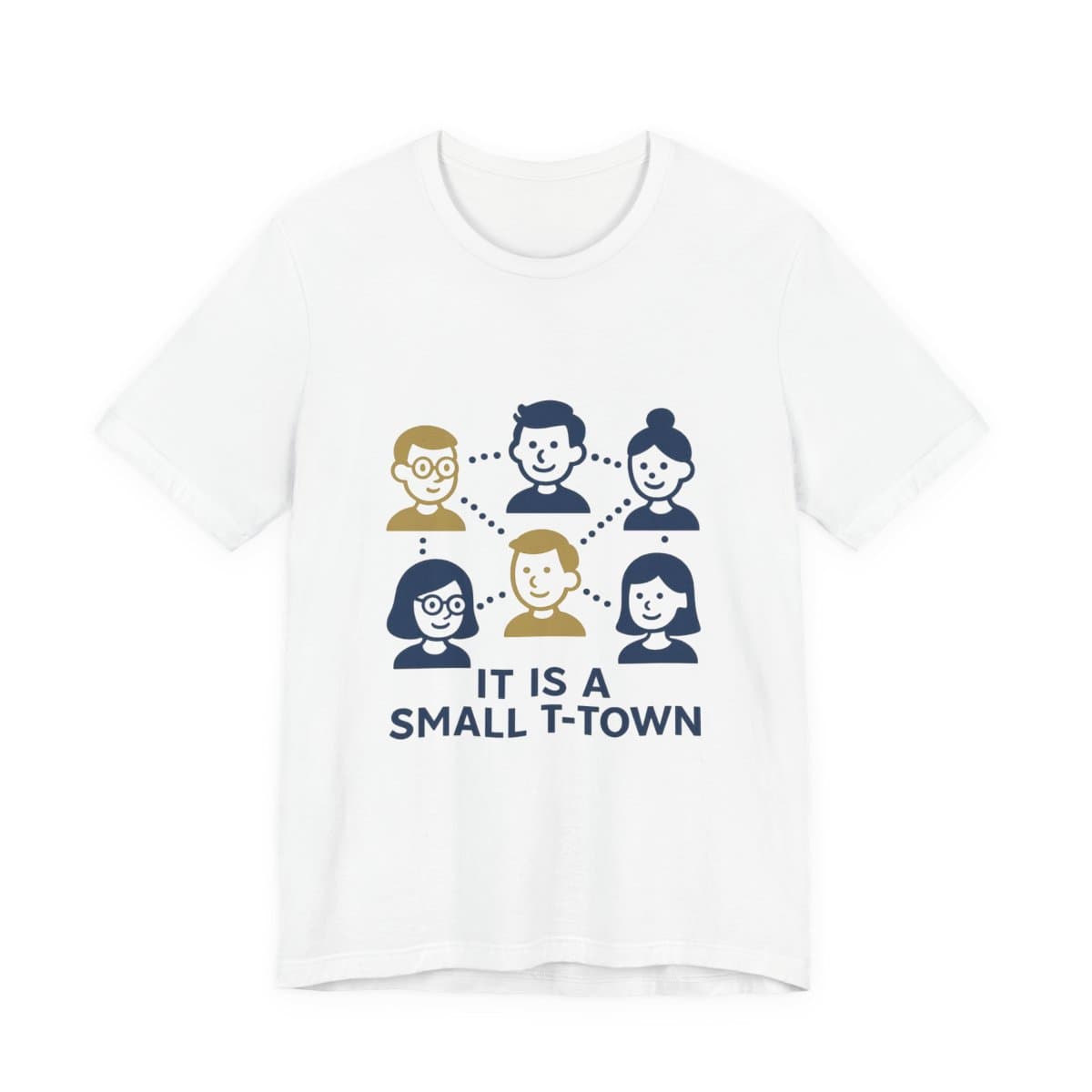 Small Town Tracy Tee - White