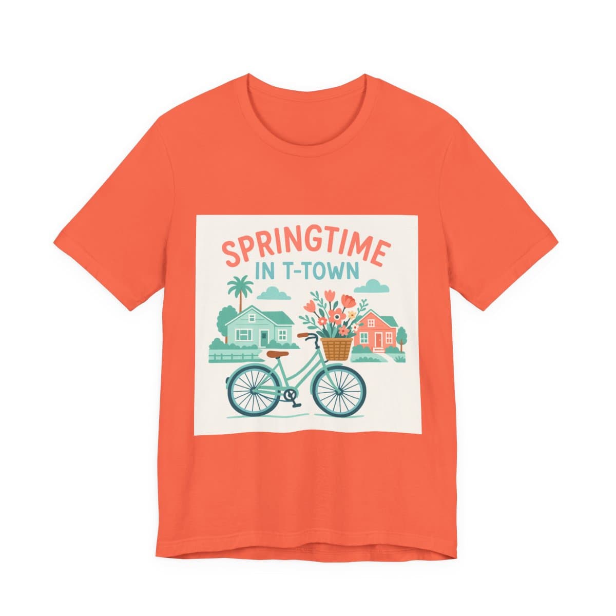 Springtime in T-Town Tee - Coral
