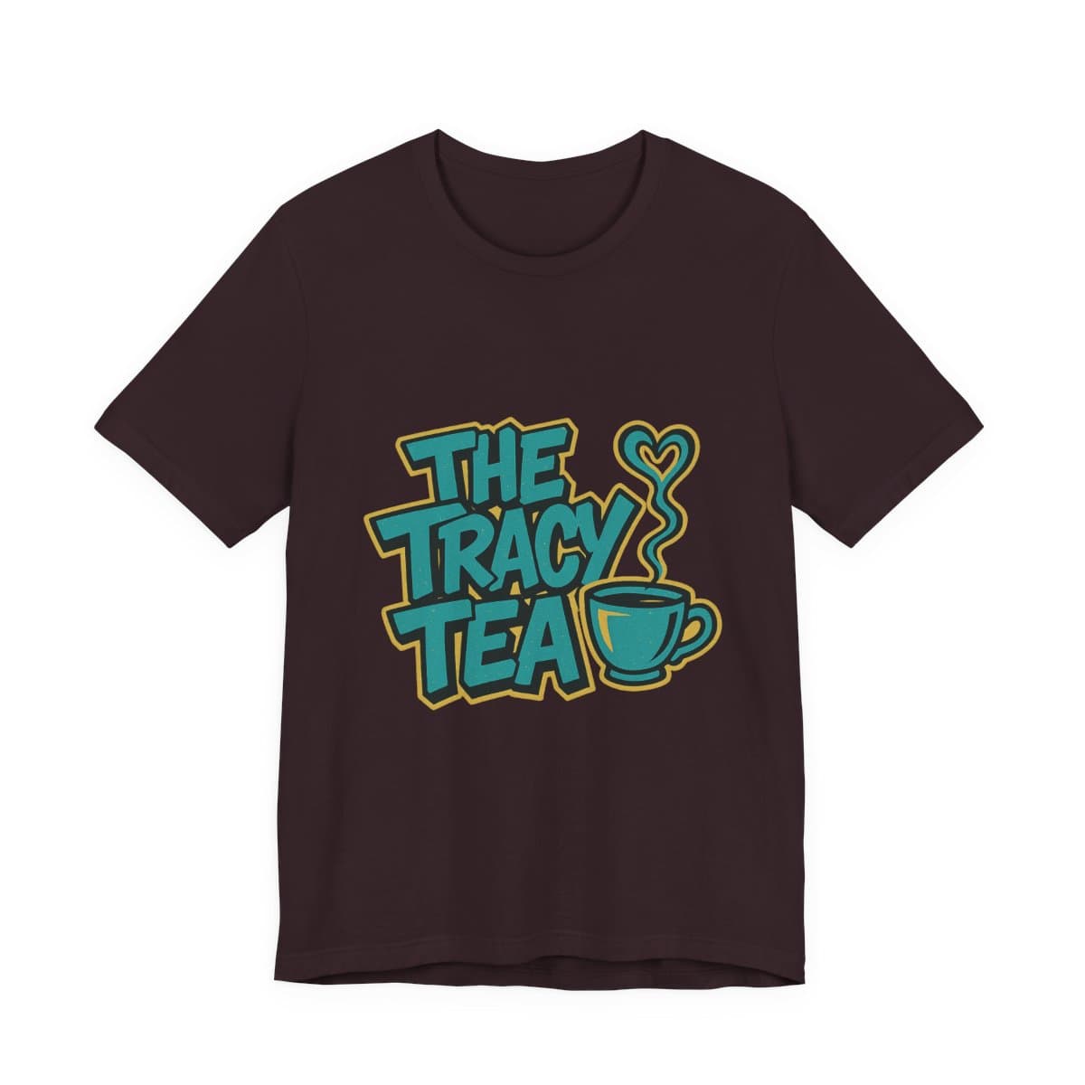 The Tracy Tea Tee - Oxblood Black