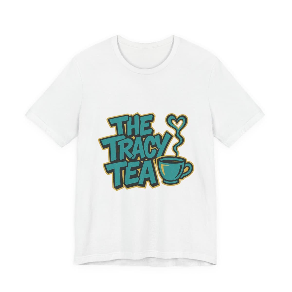 The Tracy Tea Tee - Solid White Blend