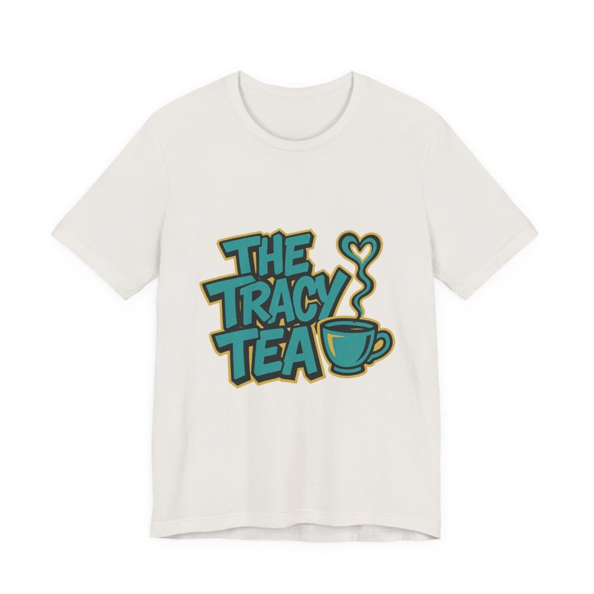 The Tracy Tea Tee - Vintage White