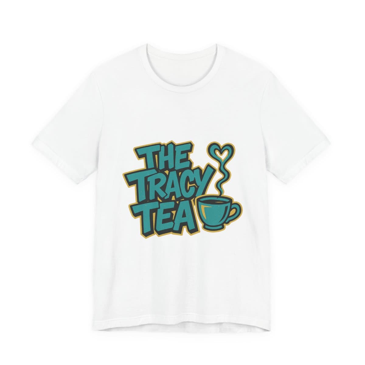 The Tracy Tea Tee - White