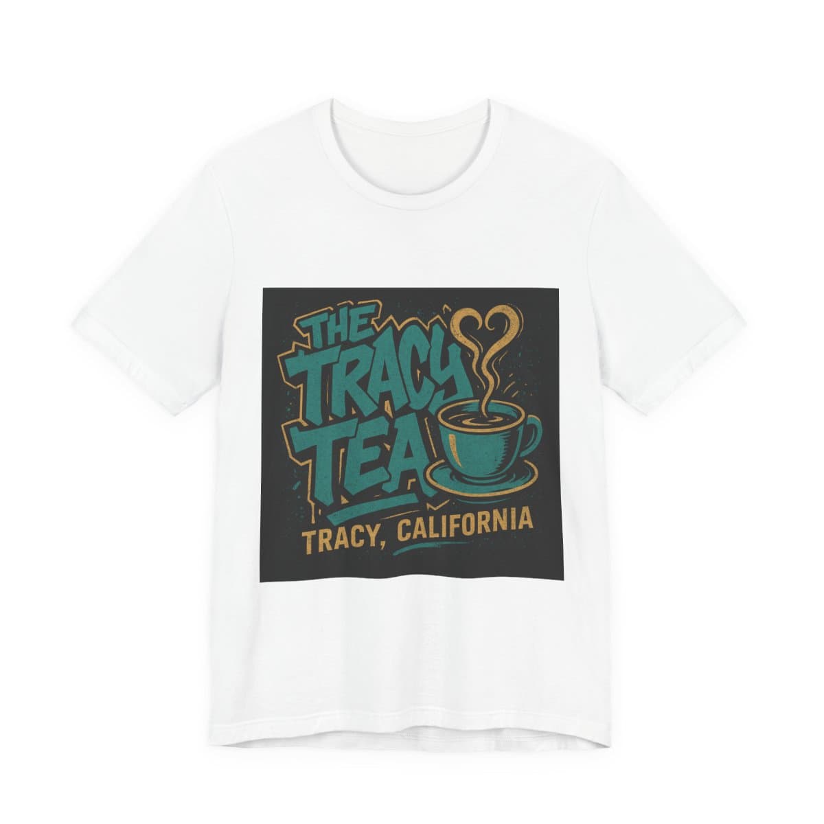 The Tracy Tea Tee - White