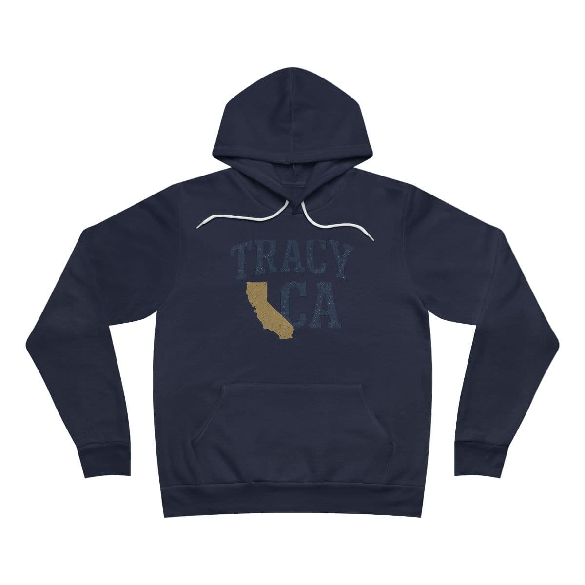 Tracy CA Pullover Hoodie - Navy