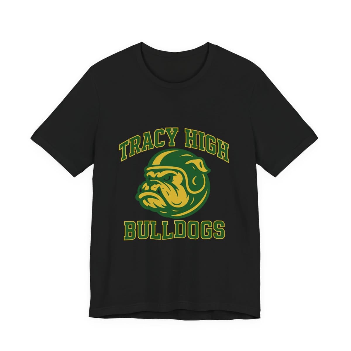Tracy High Bulldogs Tee - Black