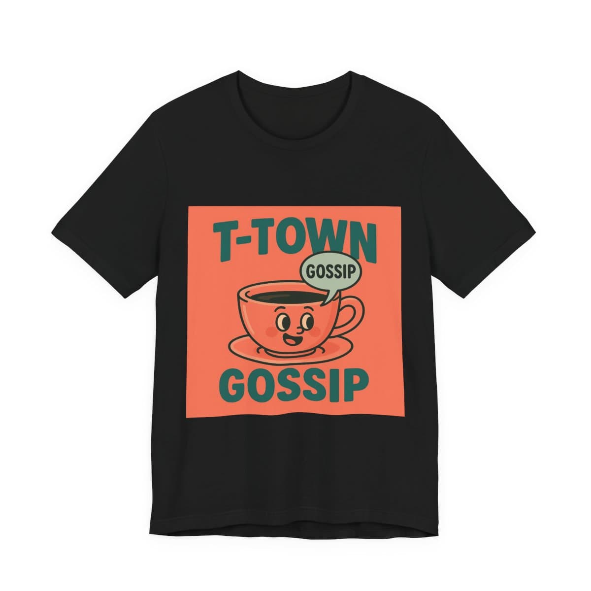 T-Town Gossip Tee - Black