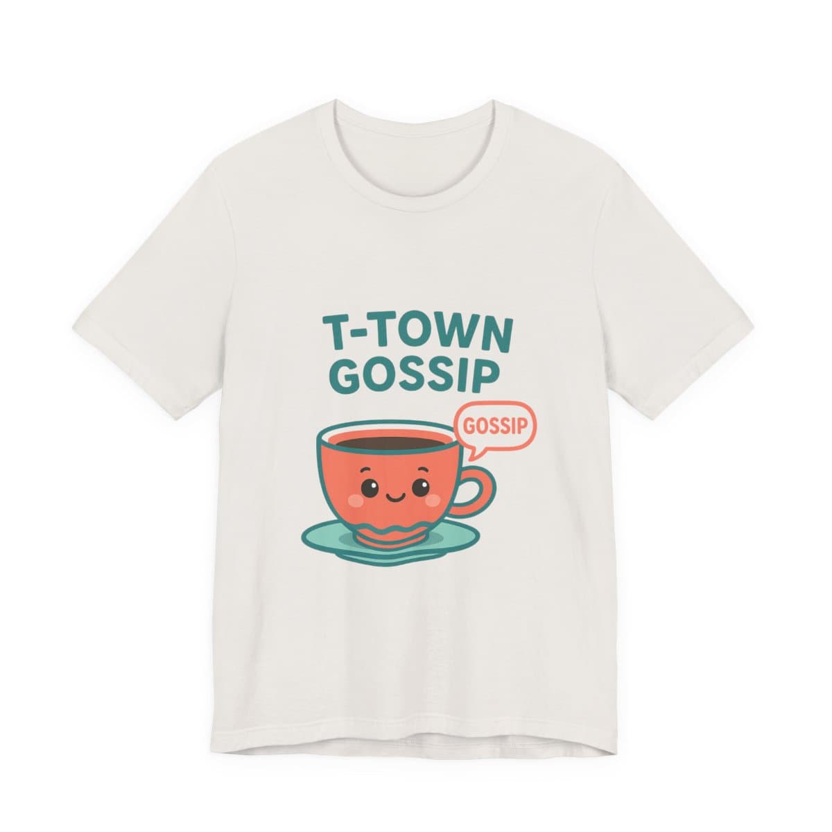 T-Town Gossip Tee - Vintage White
