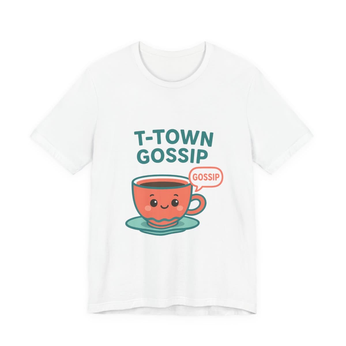T-Town Gossip Tee - White