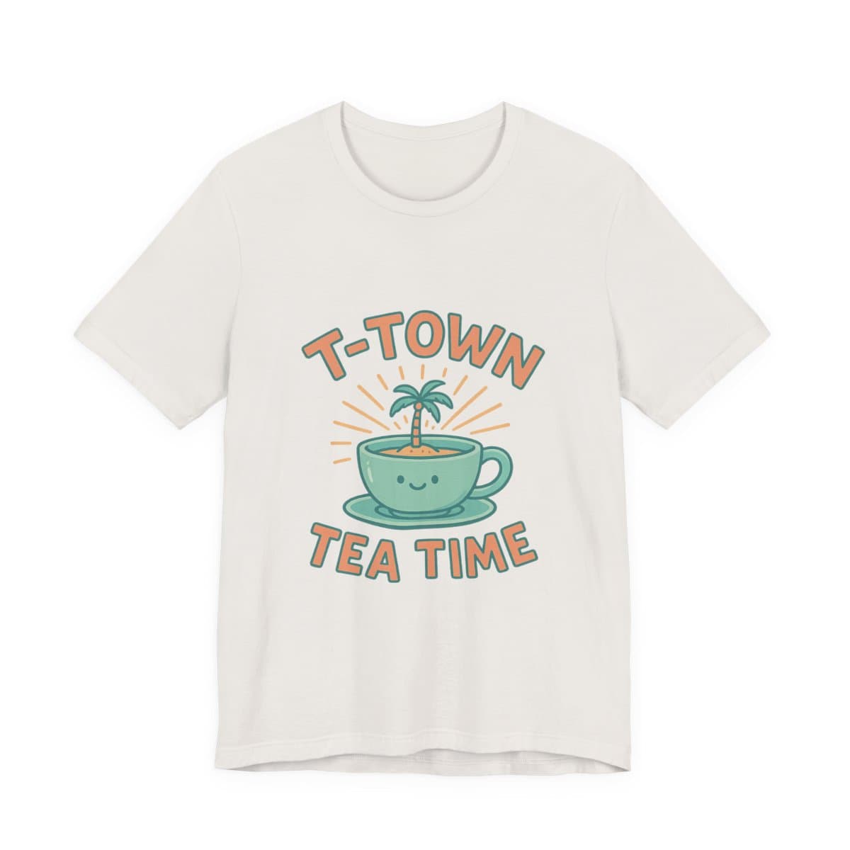T-Town Tea Time Tee - Vintage White
