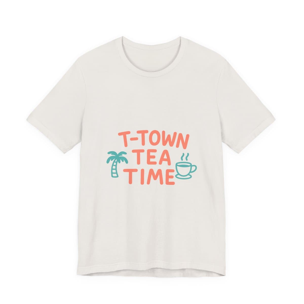 T-Town Tea Time Tee - Vintage White