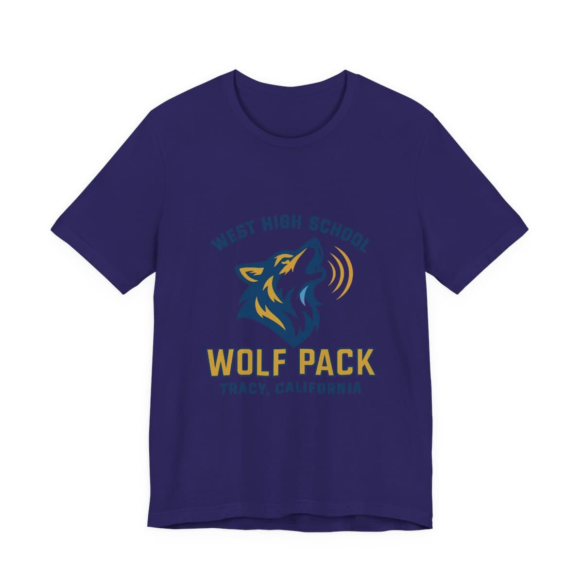 West High Wolf Pack Tee - Team Navy