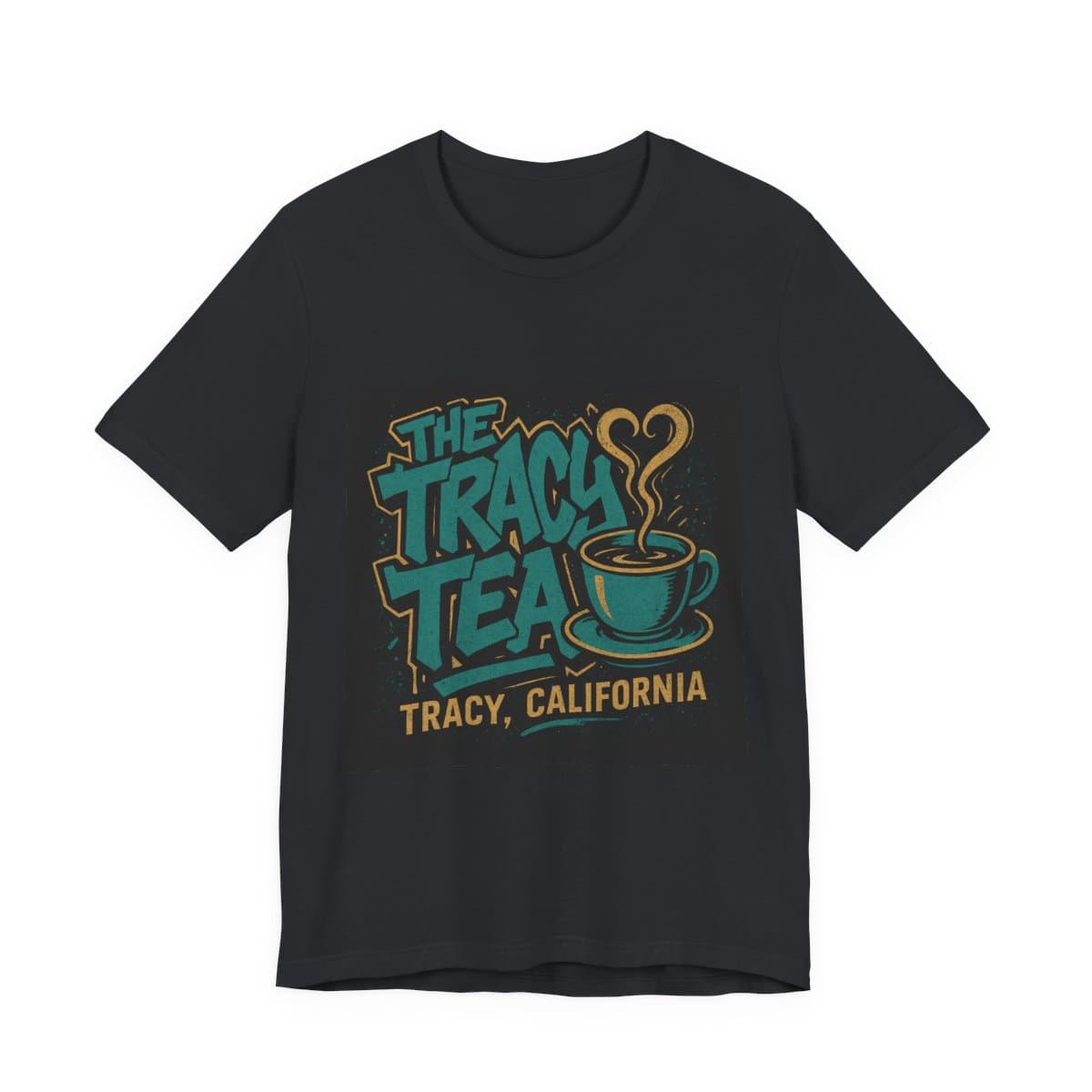 The Tracy Tea Tee - Vintage Black