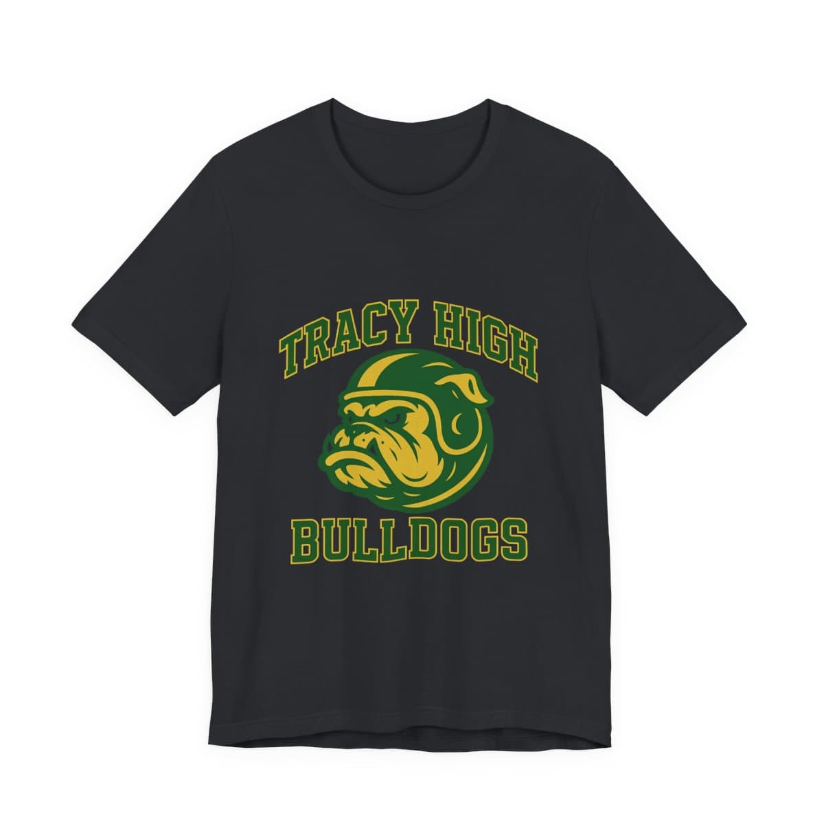 Tracy High Bulldogs Tee - Vintage Black