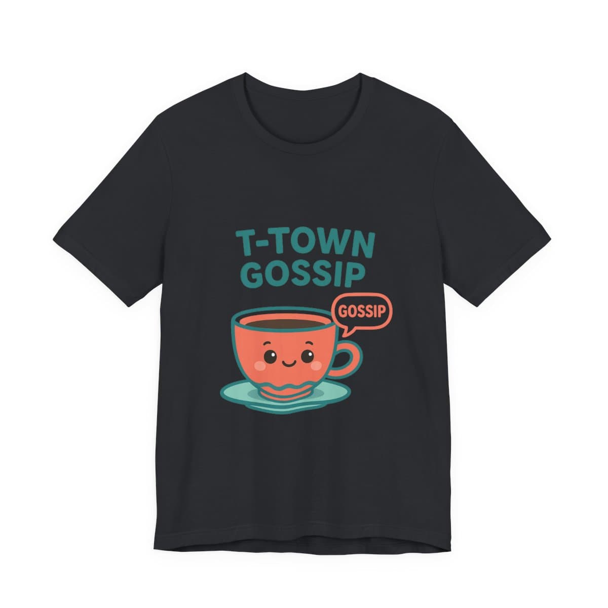 T-Town Gossip Tee - Vintage Black